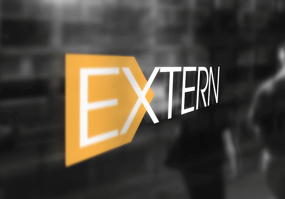 Extern. Логотип инжиниринговой компании.